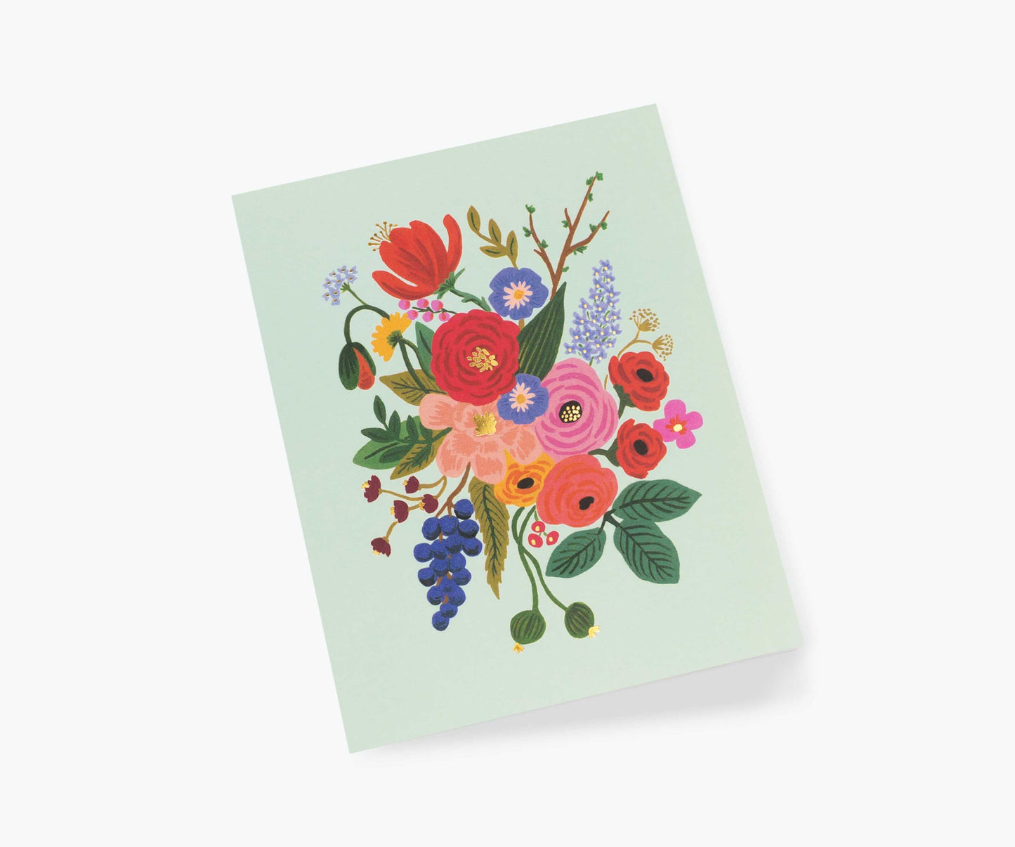 Garden Party Mint Everyday Card - Single Card