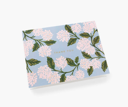Hydrangea Thank You Cards - Boxed Set