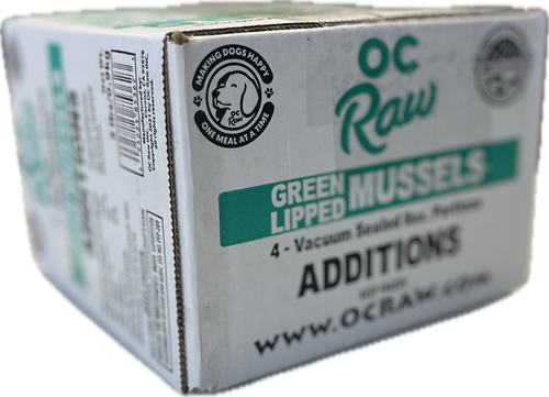 OC Raw Green Lipped Mussels Additions
