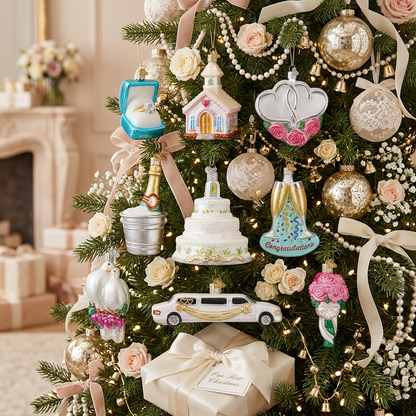 Just Married Collection Ornaments