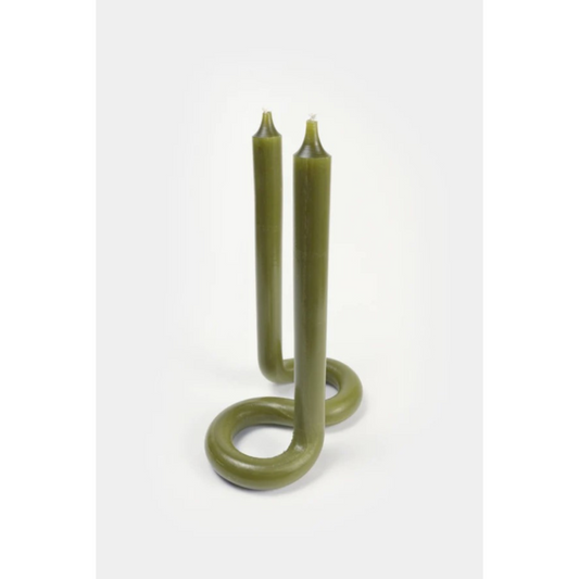Twist - Olive Candle