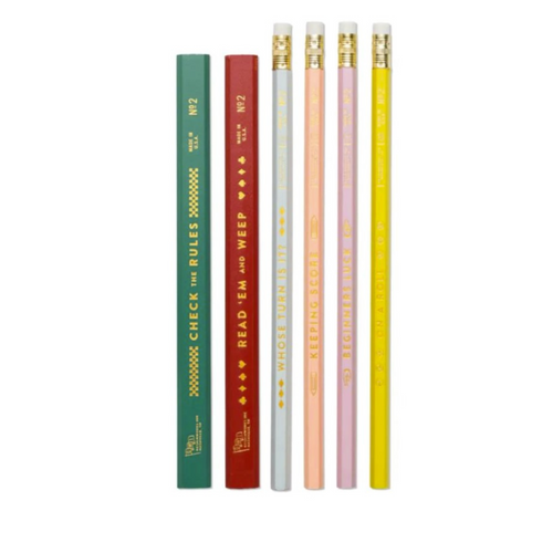Game Night Pencil Set