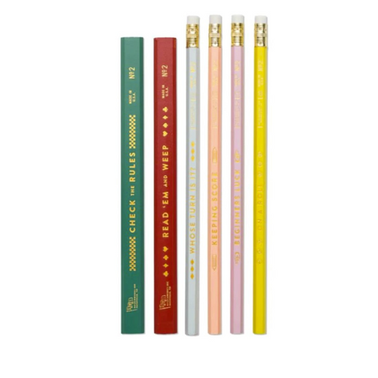 Game Night Pencil Set