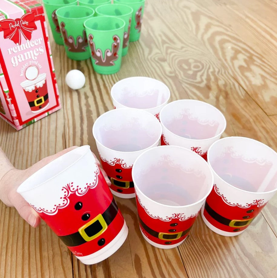 Reindeer Games Holiday Pong Set