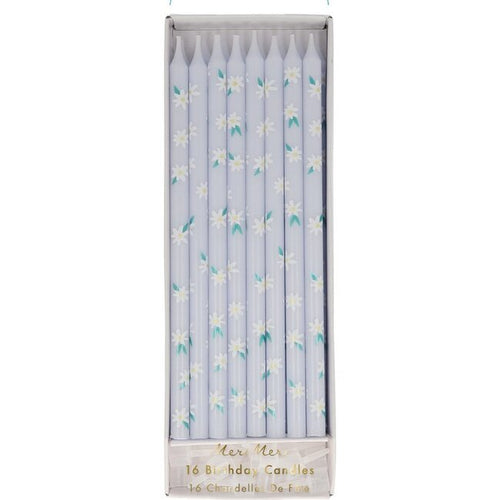 Daisy Pattern Candles