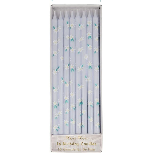 Daisy Pattern Candles