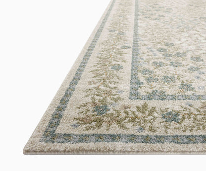 Laurel Wildwood Garden Power Loomed Rug - Cream