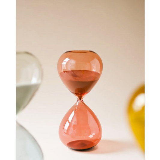 60 MINUTE GLASS HOURGLASS