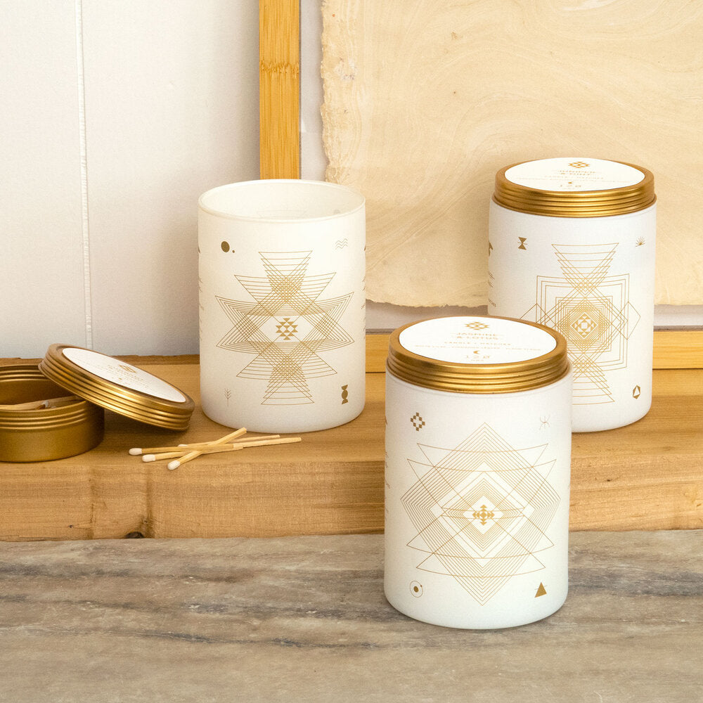 Jasmine and Lotus Totem Candle