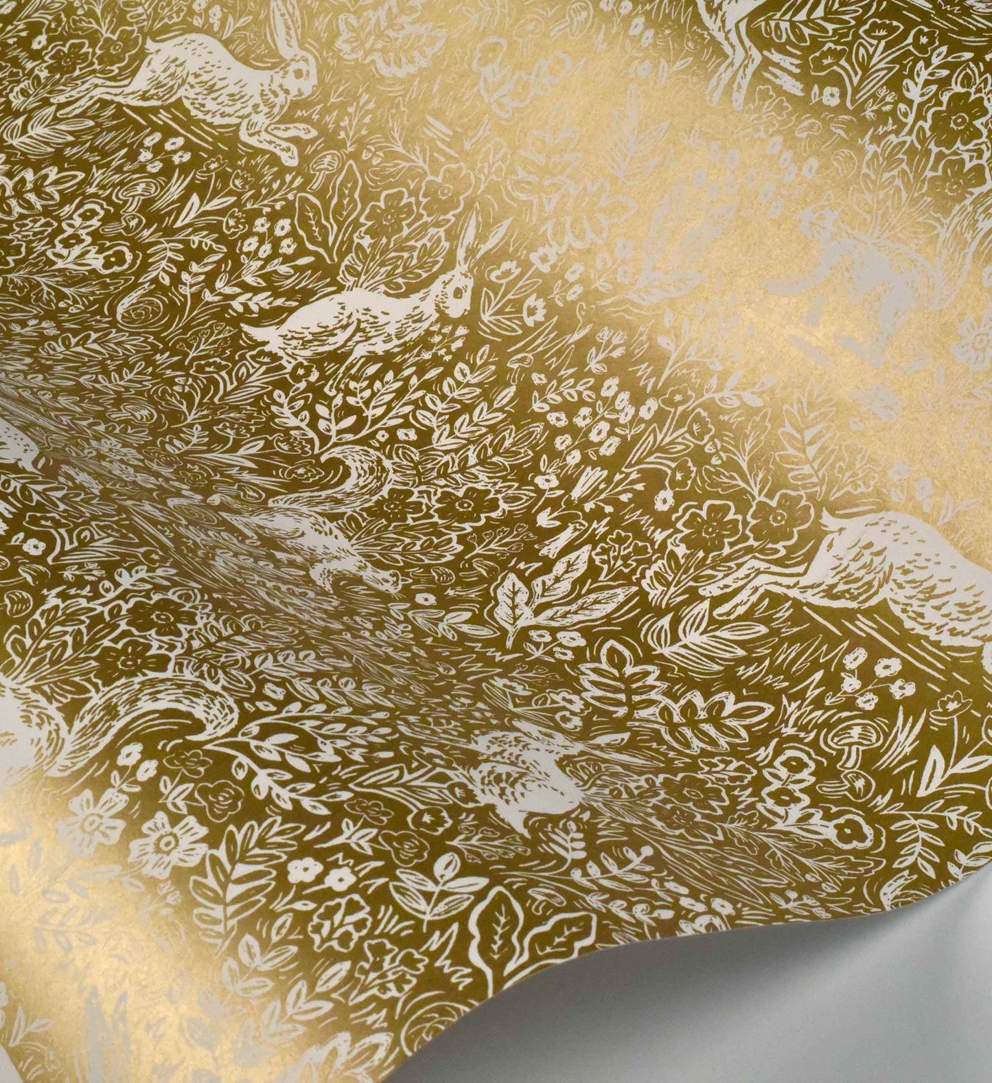 Fable Wallpaper - Metallic Gold