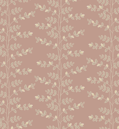 Climbing Vines Wallpaper - Rose