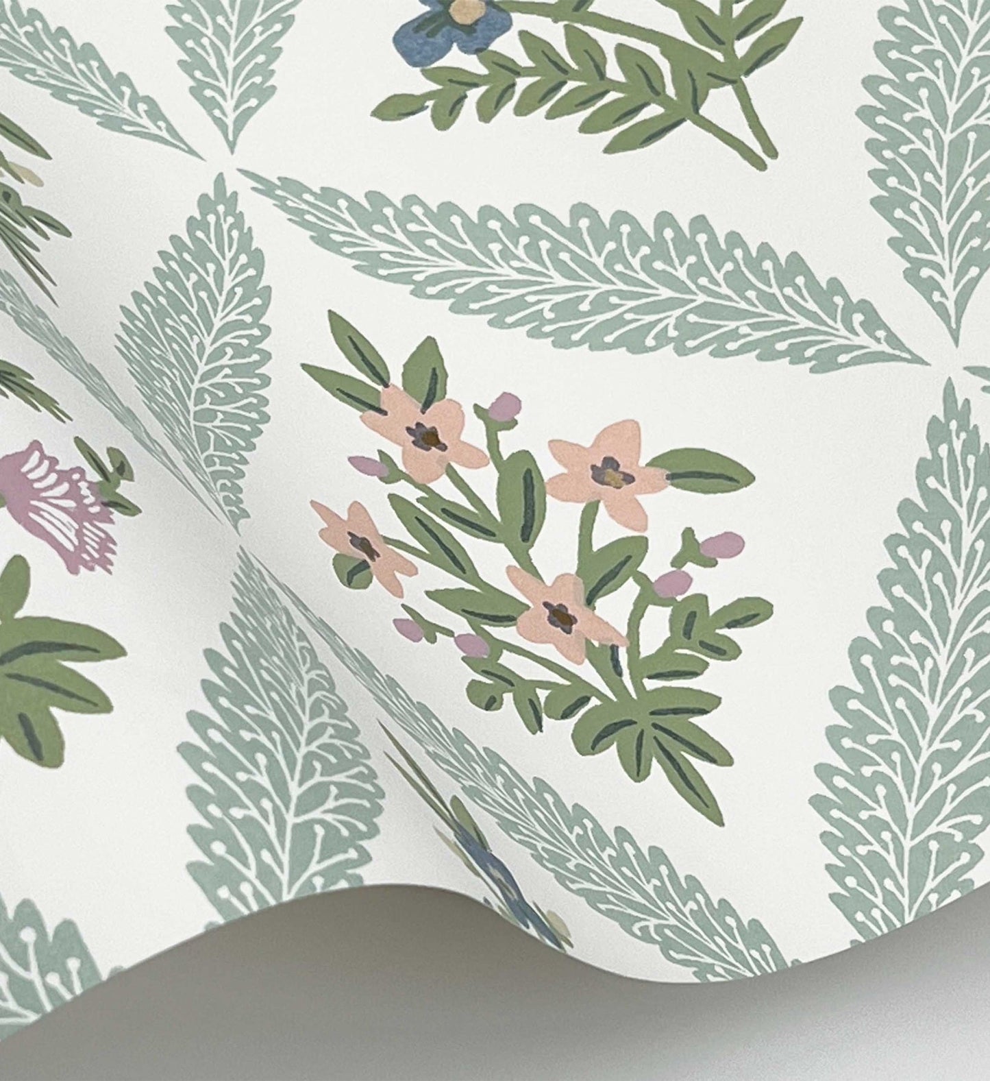 Estee Garden Wallpaper - Pastel Multi