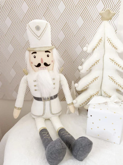 The White Nutcracker Shelf Sitter