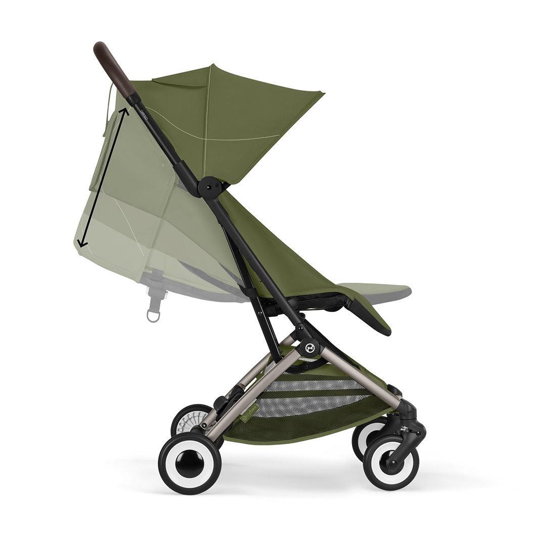 CYBEX Orfeo Compact Stroller - Moss Green
